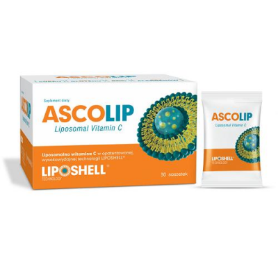 Ascolip Liposomal Vitamin C 30 Saszetek 5 G