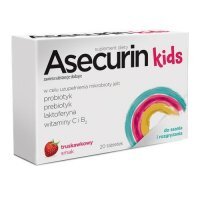 ASECURIN KIDS 20 tabletek do ssania