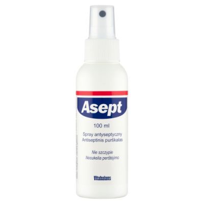 ASEPT płyn do dezynfekcji i oczyszczania skóry SPRAY 100 ml