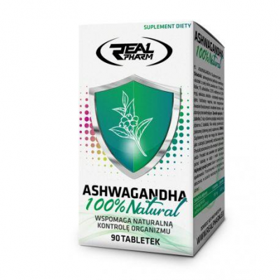 ASHWAGANDHA 100% 90 tabletek Real Pharm
