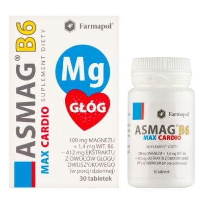 ASMAG B6 MAX CARDIO 30 tabletek