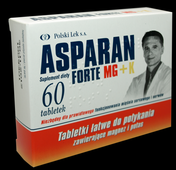 Asparan Forte Magnez Potas 60 Tabletek Cena I Opinie Apteka