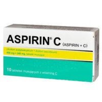 ASPIRIN C 10 tabletek musujących DELFARMA