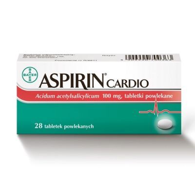 ASPIRIN CARDIO 100 mg 28 tabletek na serce