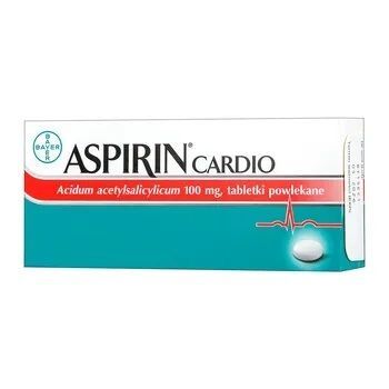 ASPIRIN CARDIO 100 mg 56 tabletek na serce