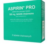 ASPIRIN PRO 500 mg 8 tabletek  DELFARMA