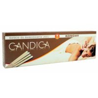 AURA HERBALS Candica Konchy świece do świecowania uszu 5 par