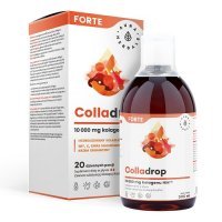AURA HERBALS Colladrop Forte kolagen morski 10000 mg 500 ml