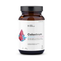 Aura Herbals Colostrum 500 mg Słodka malina proszek, 66 g