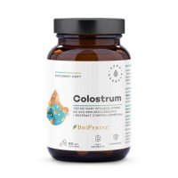 AURA HERBALS Colostrum 700 mg + BioPerine® 90 kapsułek