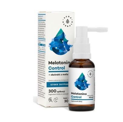AURA HERBALS Melatonina Control + Melisa 30 ml