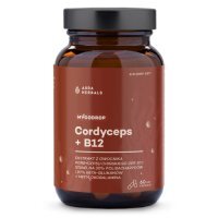 Aura Herbals Mycodrop Cordyceps + B12, 60 kaps.
