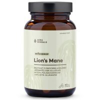 Aura Herbals Mycodrop Lion's Mane 30:1 Ekstrakt z owocnika lion’s mane, 60 kaps.