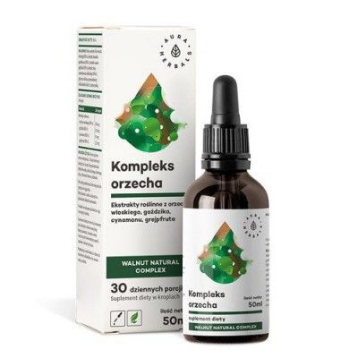 AURA HERBALS Orzech kompleks, 50 ml