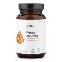 Aura Herbals Potas 300 mg Cytrynian Potasu, 60 kaps.