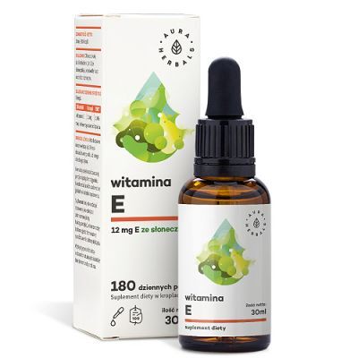 AURA HERBALS Witamina E krople 30 ml