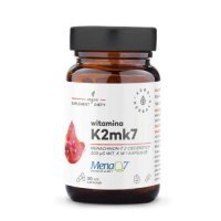 AURA HERBALS Witamina K2MK7 MenaQ7 200 mcg, 30 kapsułek KRÓTKA DATA 22.11.2024