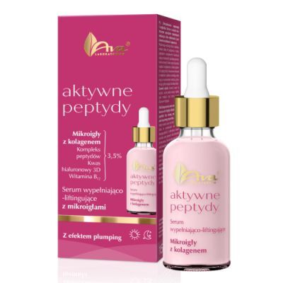 AVA Aktywne Peptydy Serum wypełniająco-liftingujące z mikroigłami, 30 ml