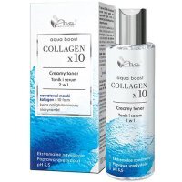 AVA Aqua Boost Collagen x10 Creamy toner Tonik i serum 2w1, 100 ml