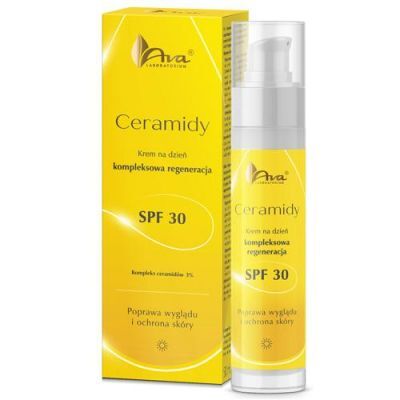 AVA CERAMIDY Krem na dzień SPF30 Kompleksowa regeneracja, 50ml