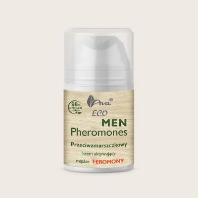 AVA ECO MEN Pheromones Przeciwzmarszczkowy krem aktywujący męskie feromony 50 ml