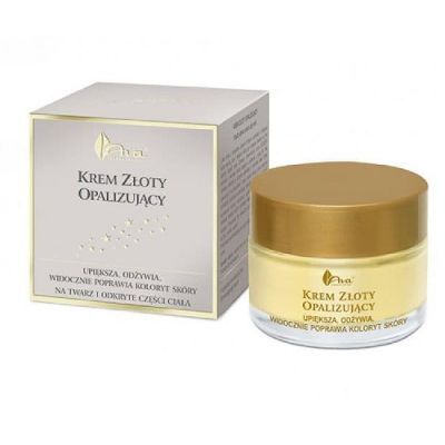 AVA Krem złoty opalizujący na wieczór, 50ml
