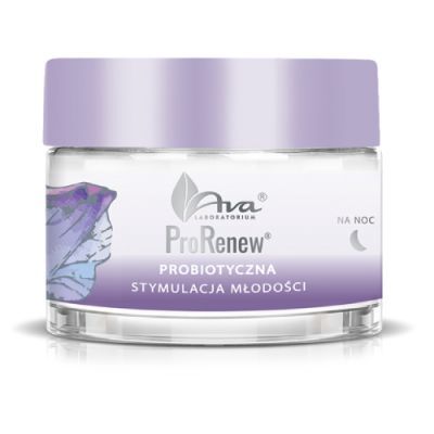 AVA PRORENEW Probiotyczna stymulacja młodości krem na noc REGENERACJA 50 ml