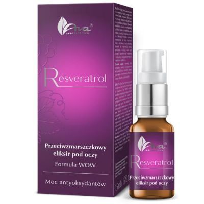 AVA RESVERATROL Przeciwzmarszczkowy eliksir pod oczy, 30ml