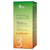AVA Ritual with Matcha 3 Milky Toner z efektem glow przywraca prawidłowe pH skóry, 50 ml