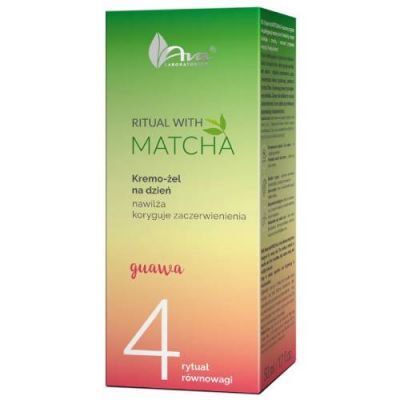 AVA Ritual with Matcha 4 Kremo-żel do twarzy na dzień z nicynamidem, 50 ml