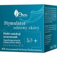 AVA Stymulator odnowy skóry Efekt redukcji zmarszczek Krem do twarzy na dzień i na noc, 50ml