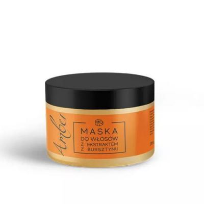 AVENA AMBER Maska do włosów z ekstraktem z bursztynu, 285g