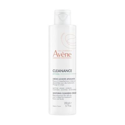 AVENE CLEANANCE HYDRA łagodzący krem oczyszczający 200 ml NEW