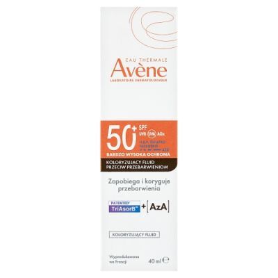 AVENE Koloryzujący fluid przeciw przebarwieniom SPF50+, 40 ml