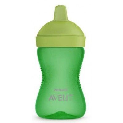 AVENT Kubek z twardym ustnikiem 18m+ 804/03 zielony- 300ml