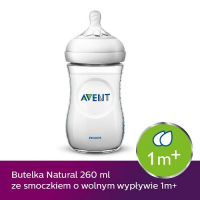 AVENT NATURAL 2.0 Butelka niemowlęca 260 ml SCF033/17