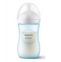 AVENT NATURAL Response Butelka antykolkowa dla niemowląt Niebieska 260ml SCY903/21