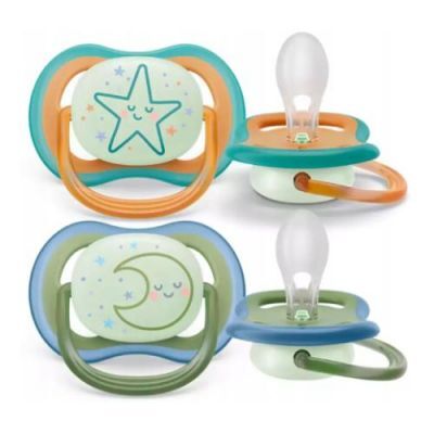 AVENT Ultra Air Smoczek uspokajający ortodontyczny 18m+ SCF376/23, 2szt.