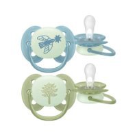 AVENT Ultra Soft Ortodontyczny smoczek 18m+ świecący w nocy SCF094/05, 2 szt.