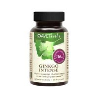 AVET HERBS Ginkgo Intense 60 kapsułek