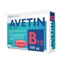 AVETIN B12 500 mcg 60 tabletek