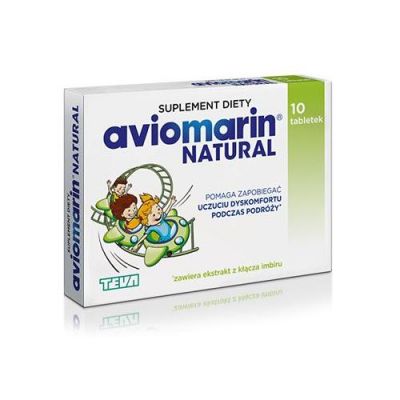 AVIOMARIN NATURAL 10 tabletek