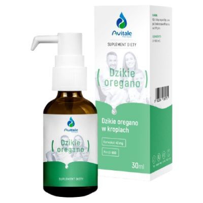 Avitale Dzikie oregano w kroplach, 30 ml