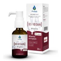 Avitale Naturalna Witamina D3 VEGAN 1000 j.m. krople, 30 ml