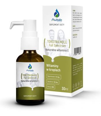 Avitale Tokotrienole Full Spectrum Naturalna Witamina E, 30 ml