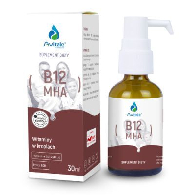 Avitale Krople Witamina B12 MHA, 30 ml