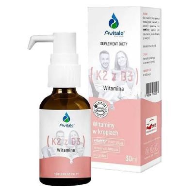 Avitale Witamina K2+D3, 30 ml