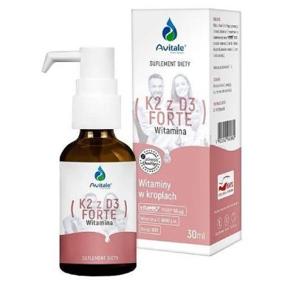 Avitale Witamina K2+D3 Forte, 30 ml