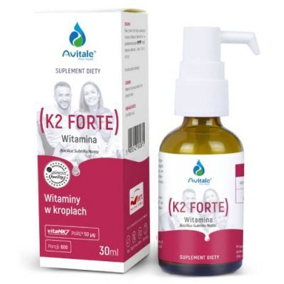 Avitale Witamina K2 Forte 50 µg, 30 ml