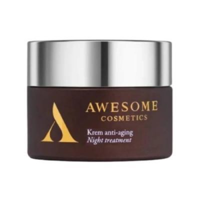 AWESOME Krem przeciwzmarszczkowy na noc Anti-aging, 50ml KRÓTKA DATA 31.01.2025